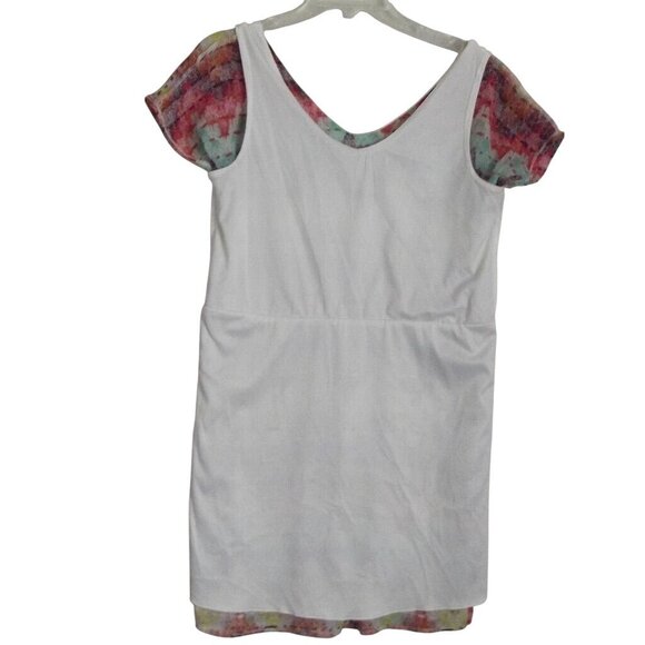 American Rag Dress Womens Size Medium pullover v-neck lightweight cap sleeve - Picture 12 of 13